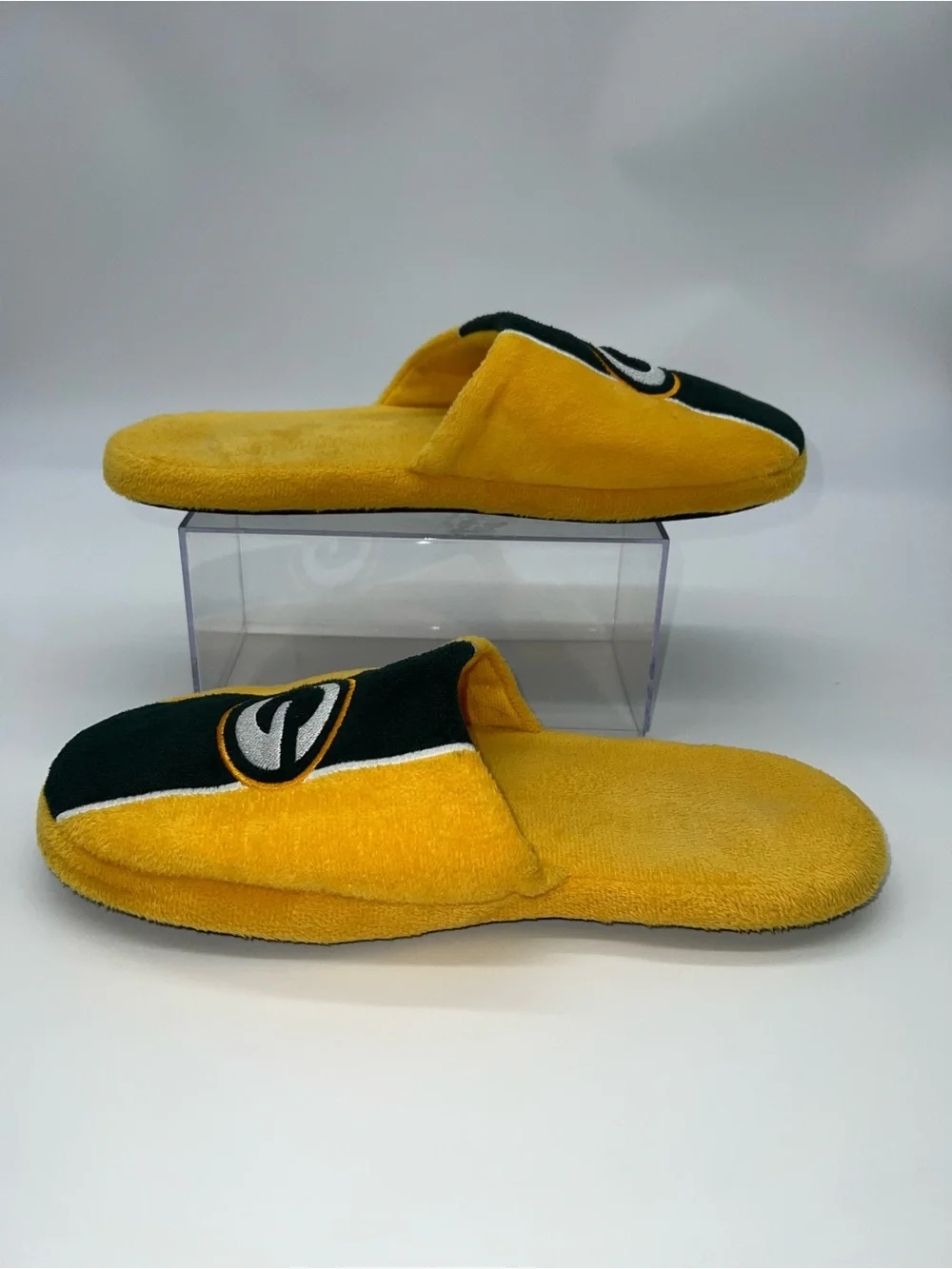 Green Bay Packers Men's Green/Yellow Color Block w/White Accent-Size L (11-12)